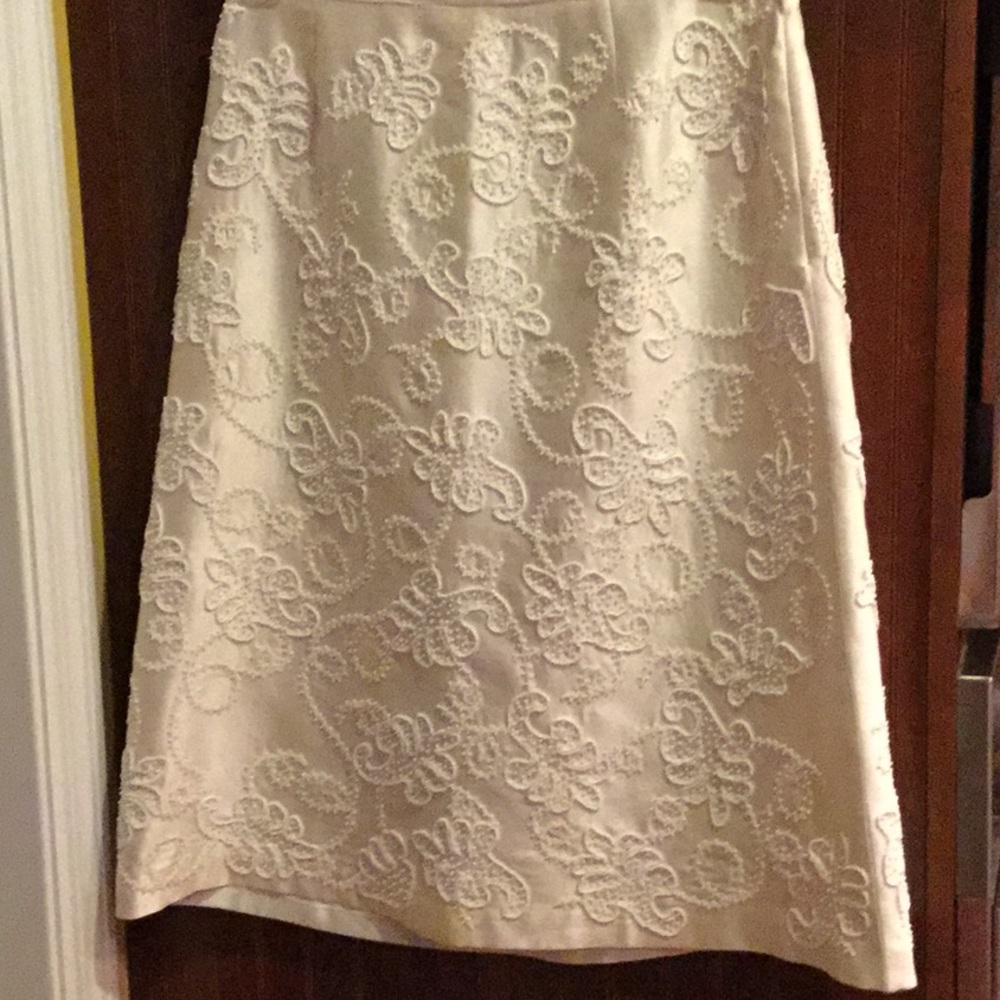Silk Beaded Skirt